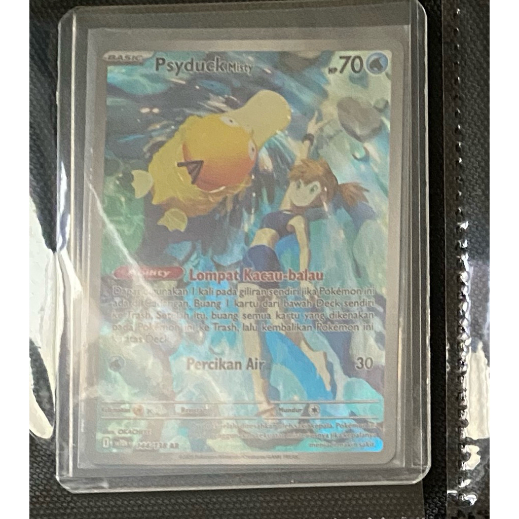 Psyduck misty Kartu pokemon