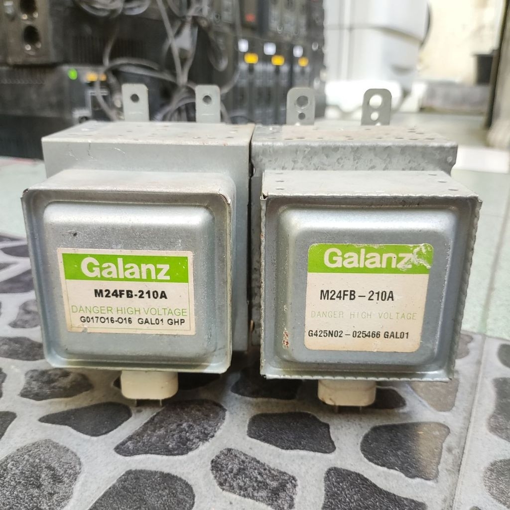 KONDISI MATI SHORT MAGNETRON MICROWAVE OVEN MAGNETRON GALANZ M24FB-210A