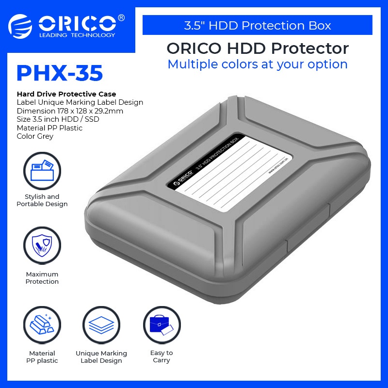ORICO PHX-35 3.5" HDD Protection Box
