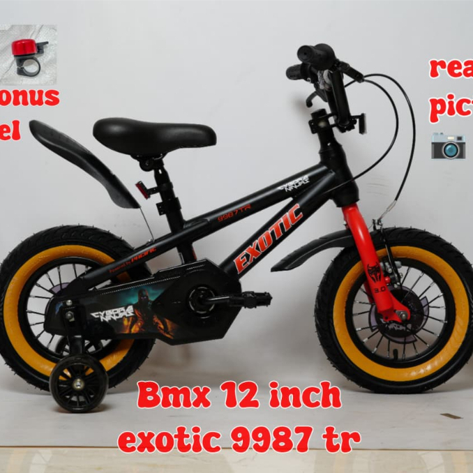 Sepeda bmx 12inch exotic 9987 tr terbaru by pacific