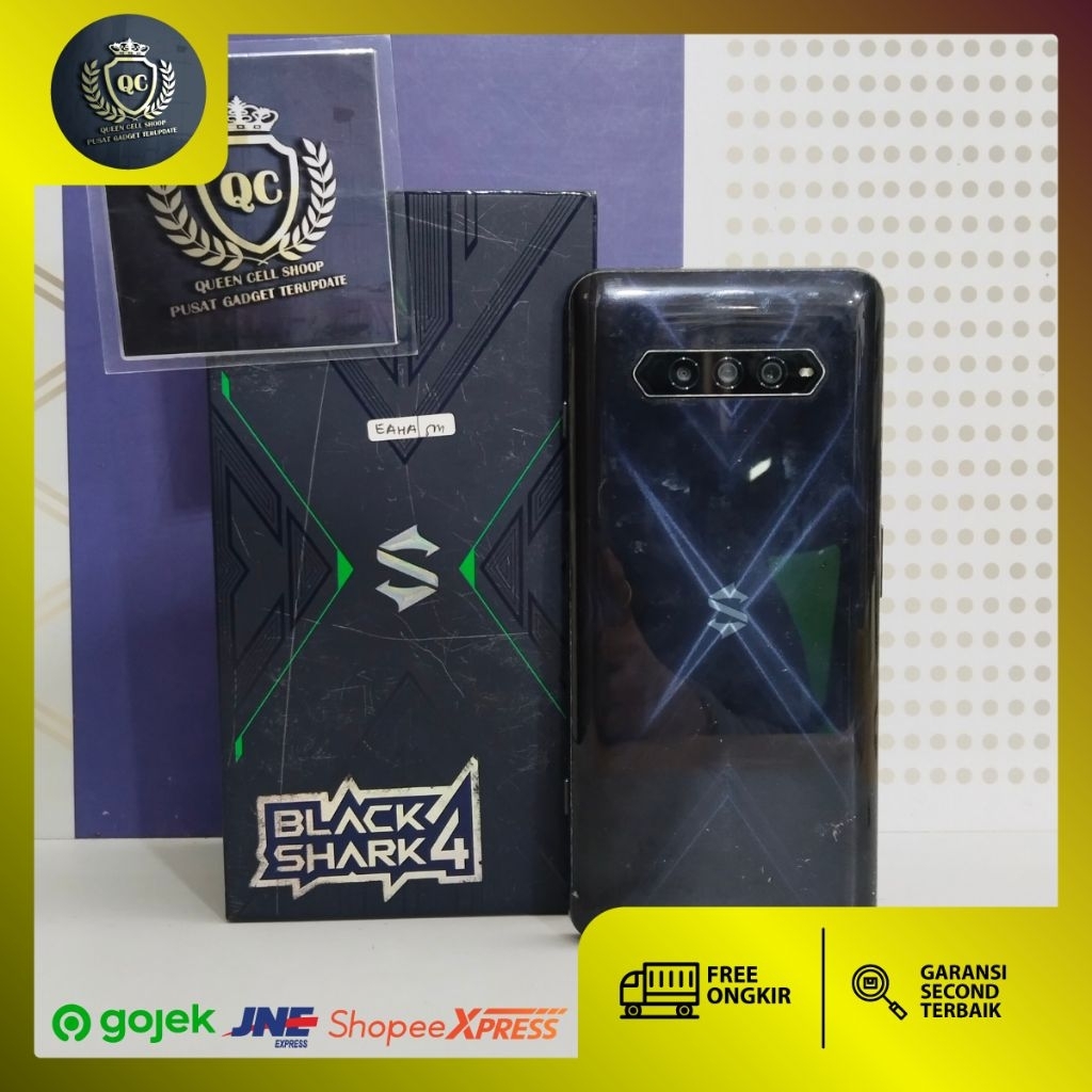 XIAOMI BLACK SHARK 4 8/128 6/128 SECOND FULLSET