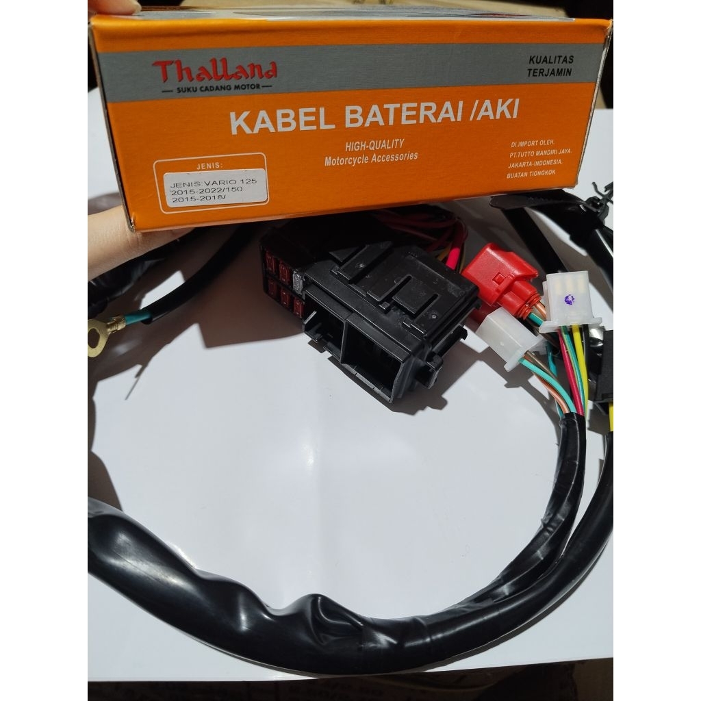 KABEL AKI KABEL BATERAI VARIO 125 VARIO 150 MEREK THALLAND