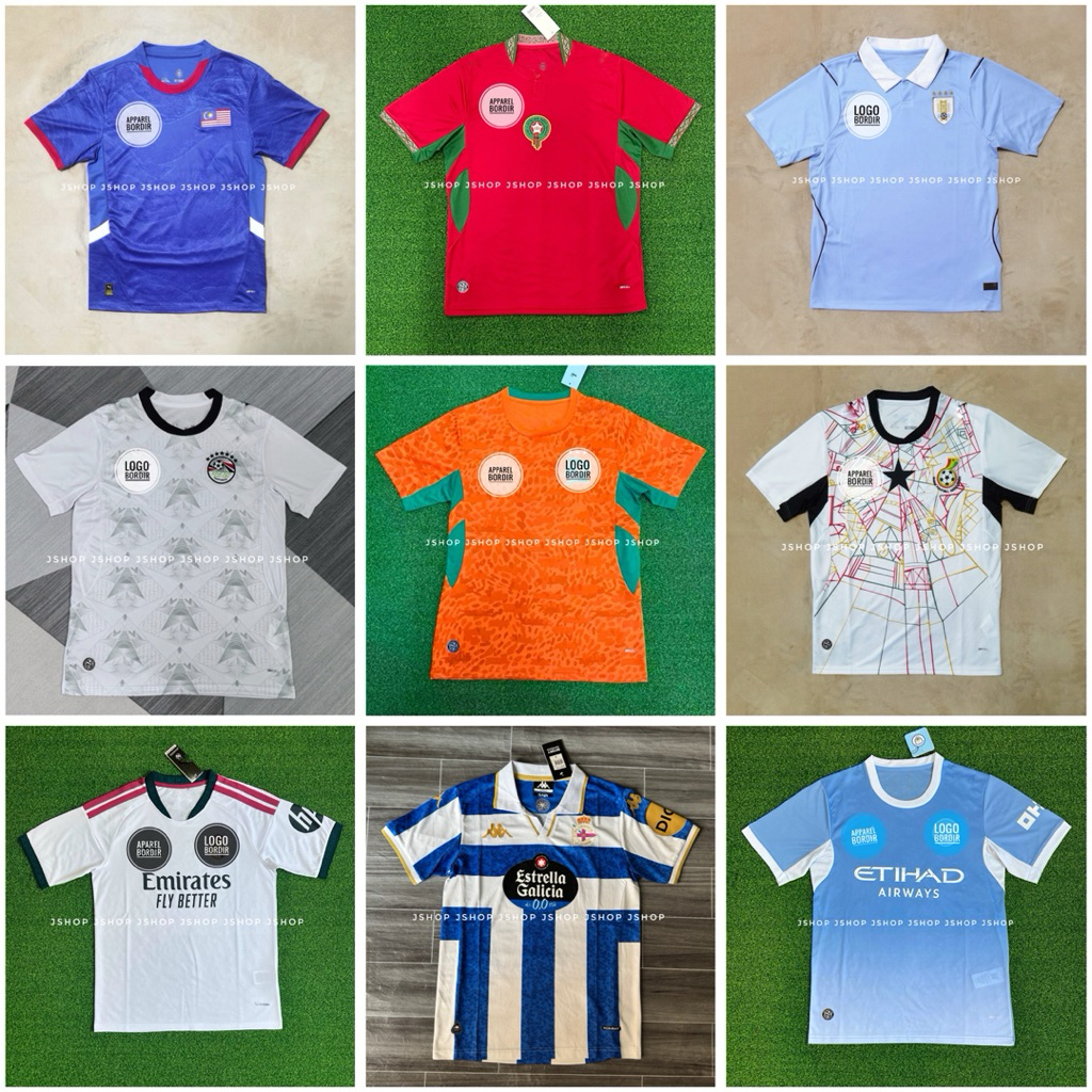 LOGO 3D BORDIR JERSEY TERBARU 2026 2027 JERSEY PIALA DUNIA 2026 JERSEY DEPORTIVO LA CORUNA HOME