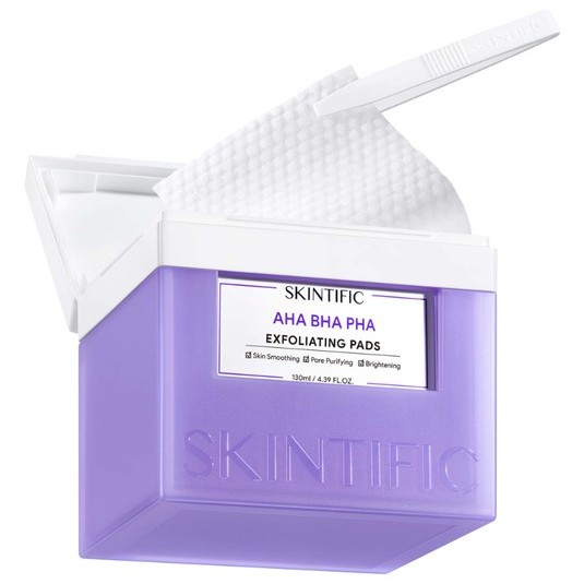 SKINTIFIC AHA BHA PHA Exfoliating Pads