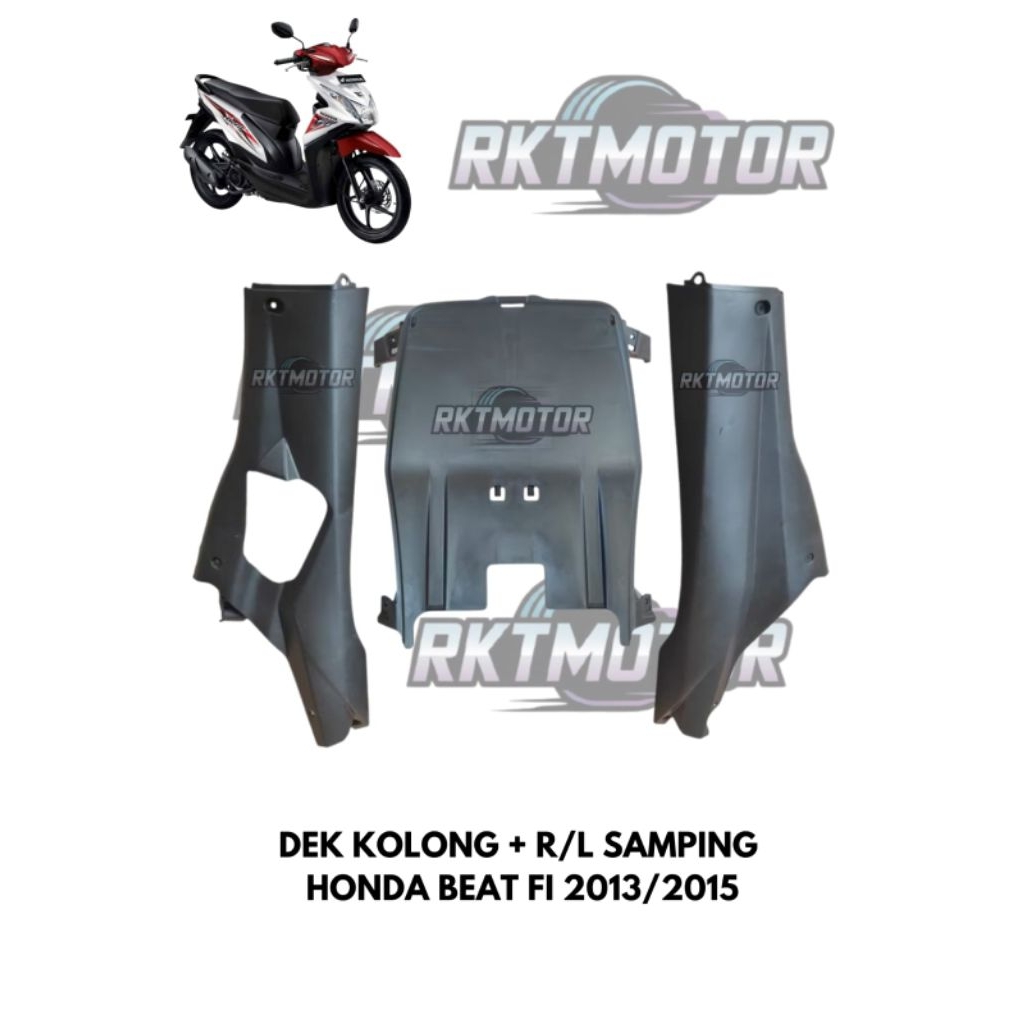 COVER BODY DEK R/L + KOLONG HONDA BEAT FI 2013/2015 // LR+KOLONG BEAT FI