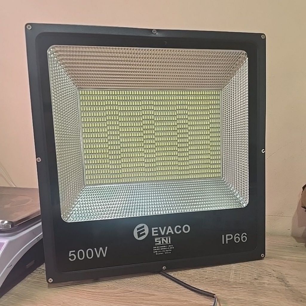 LAMPU SOROT EVACO EA - 601 500W / LAMPU TEMBAK EVACO 500W BODY BESAR