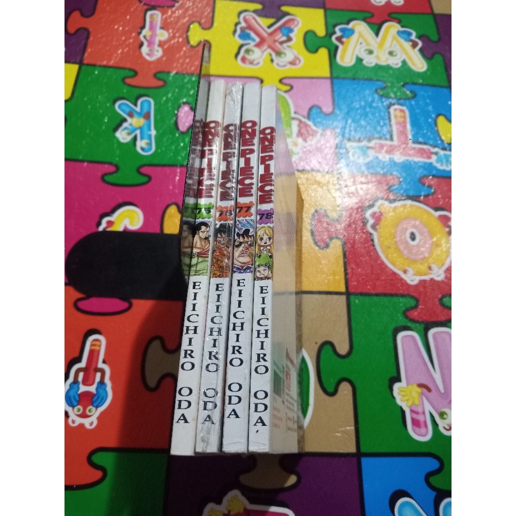 Set ONE PIECE 75 - 78 Bekas (2015)