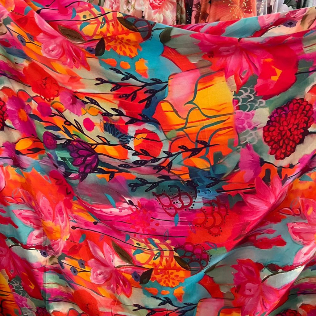 Kain Rayon Premium Motif Terbaru | Kain Rayon | Kain katun Rayon | Rayon Premium