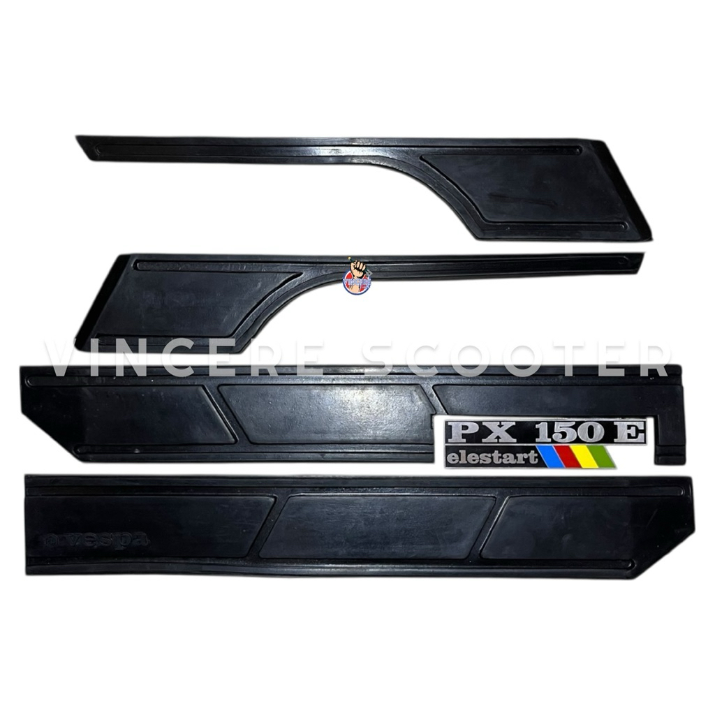 Trim Karet Body Tepong Spakbor PX150E Vespa PX PS Strada Spartan Model Utah Ariete