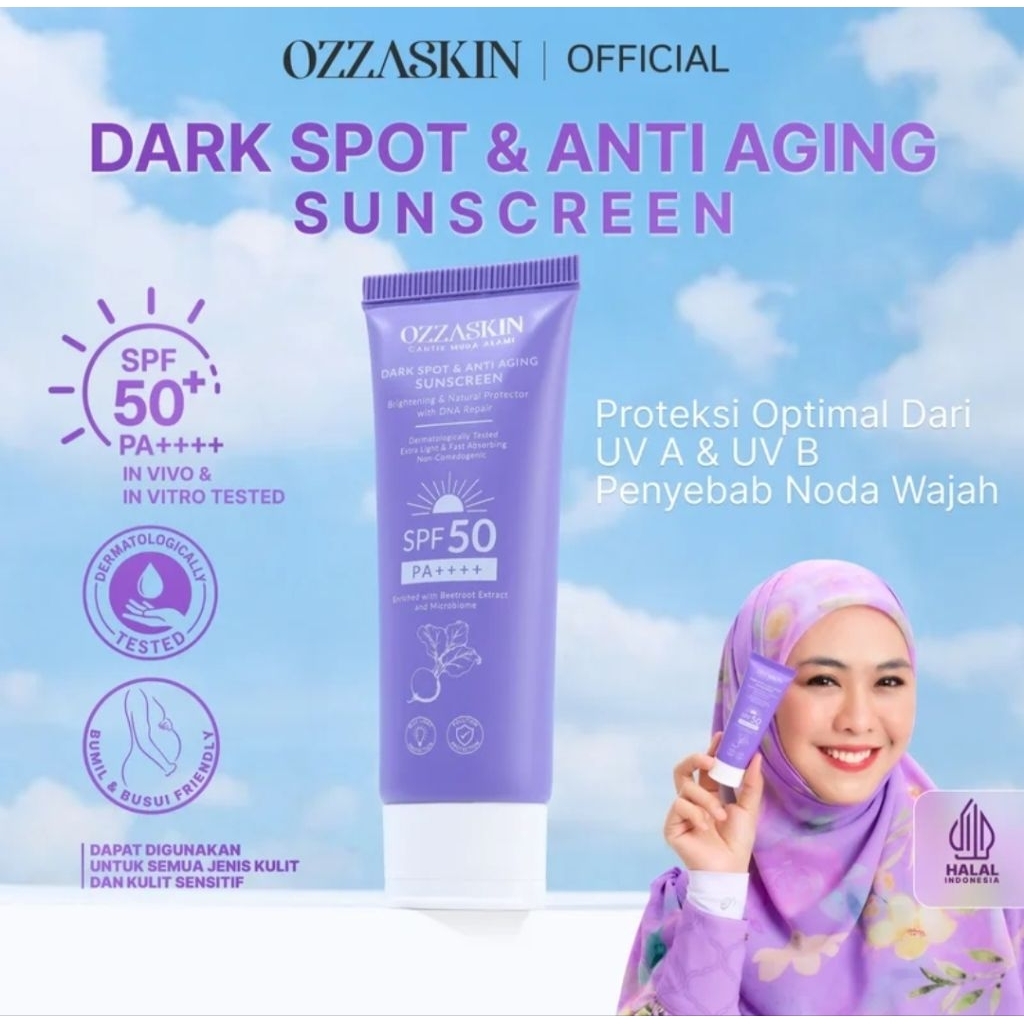 Ozzaskin Dark Spot and anti aging Sunscreen