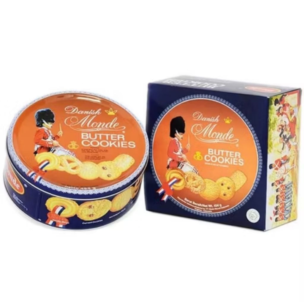 Monde Butter Cookies Kemasan Besar  908g