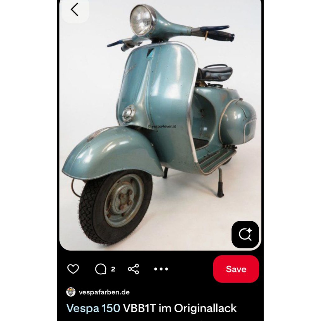 cat PU Blue azzuro metalik vespa biru langit
