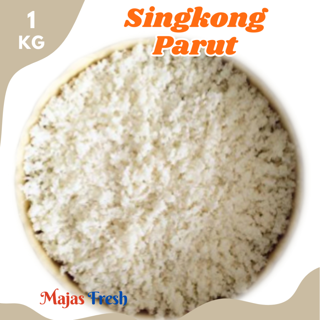 SINGKONG PARUT Bersih Segar - Ubi Kayu Singkong Parut Kasar Fresh | 1.000gr [ Harga Per KG ]