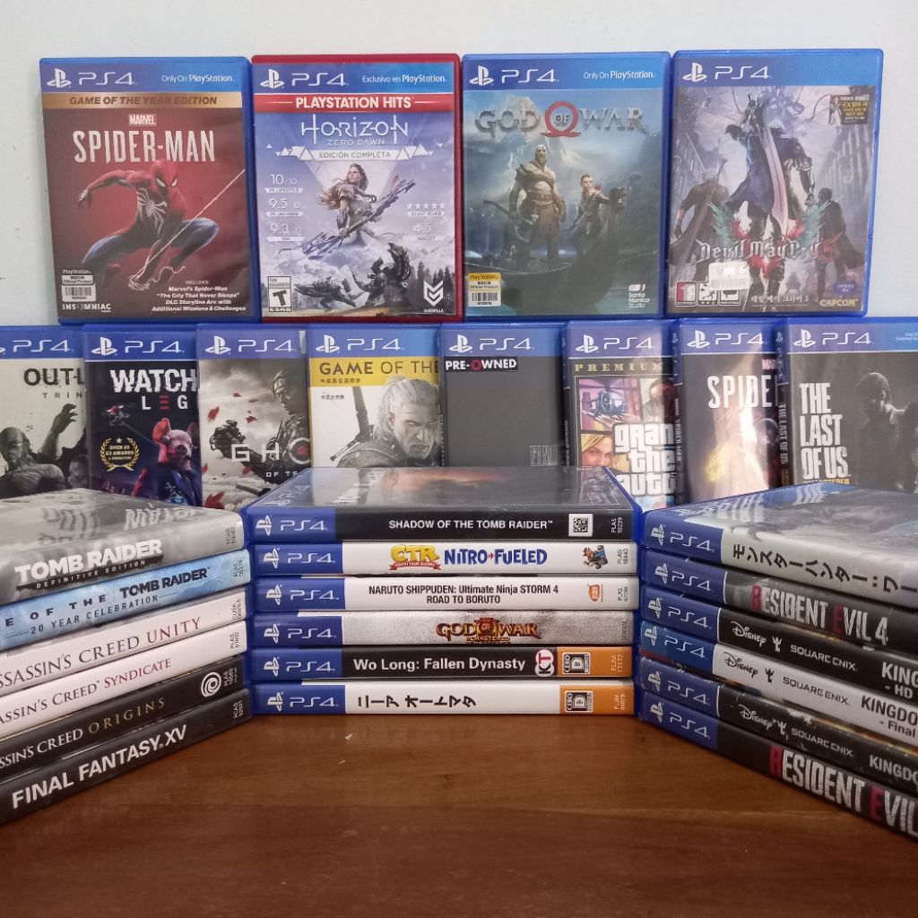 BD Kaset PS4 Second/Bekas Original Game PS4 Playstation PLAYSTATION 4