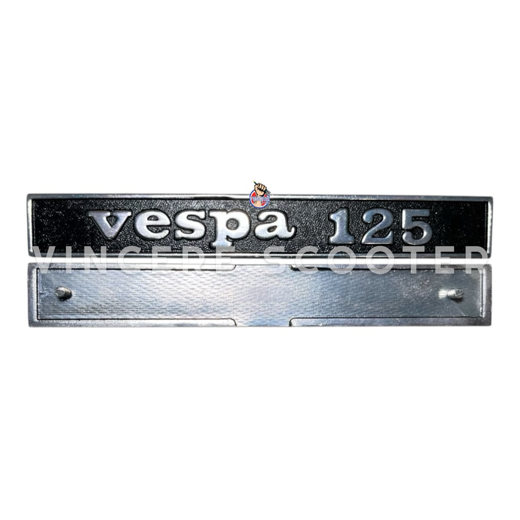 Emblem Belakang Vespa 125 Balok NOS Vespa 125 Primavera ET3
