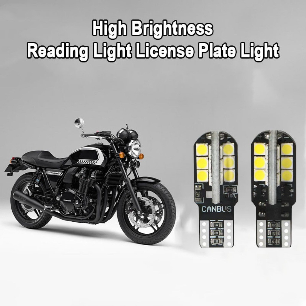 1 Pcs Lampu Plat Kedip Terang Dan  Mode Pesawat Lampu Plat Nomor Motor Neo Aerox Beat Vario old
