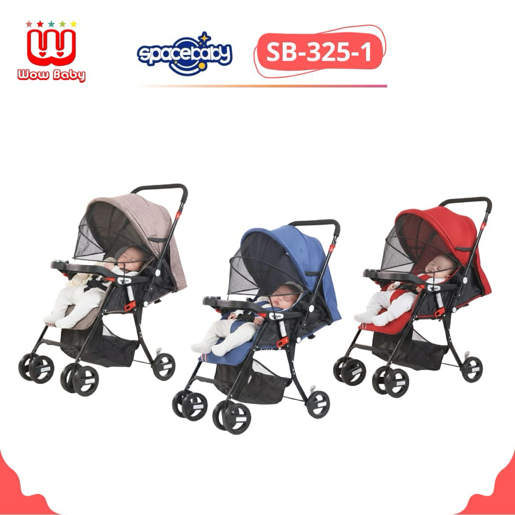 BABY STROLLER SPACEBABY SB-325-1 STROLLER BABY NEWBORN