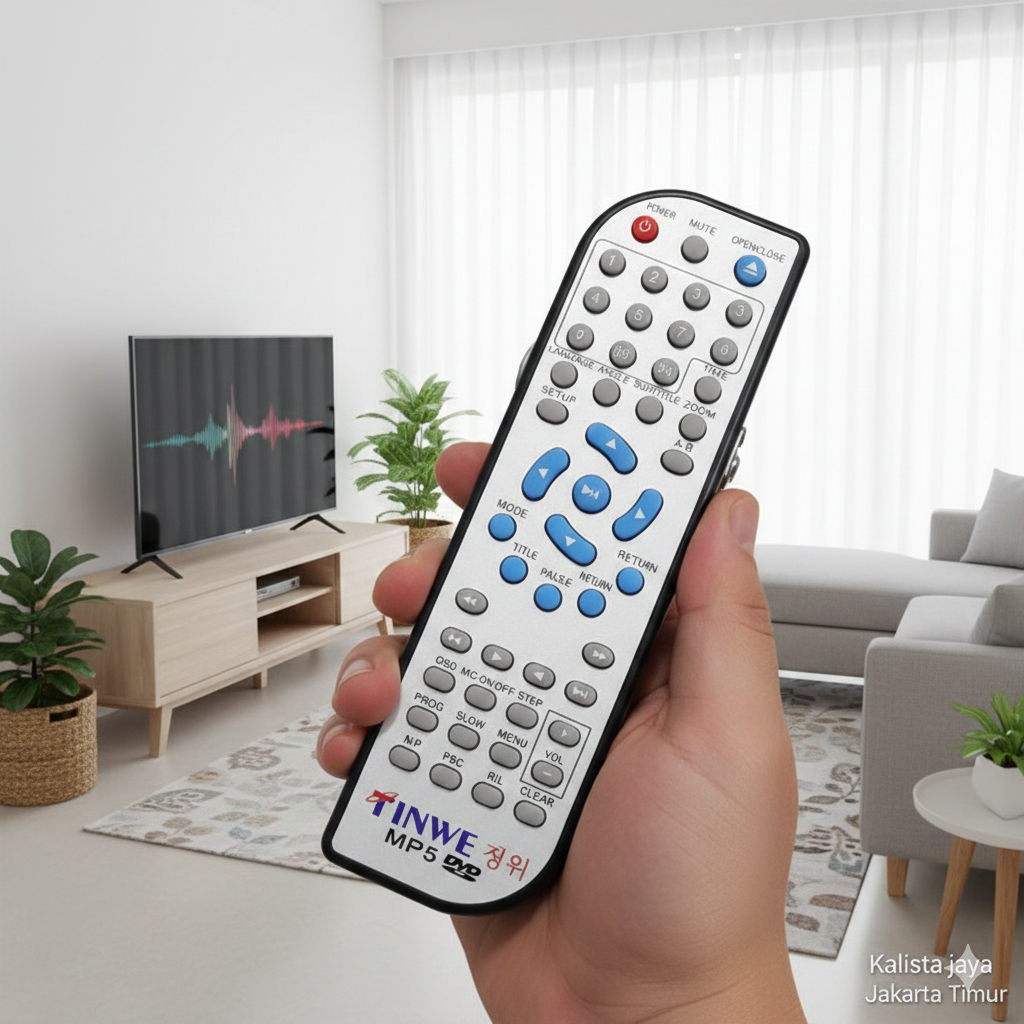 REMOTE REMOT DVD PLAYER TINWE MP5 ORIGINAL