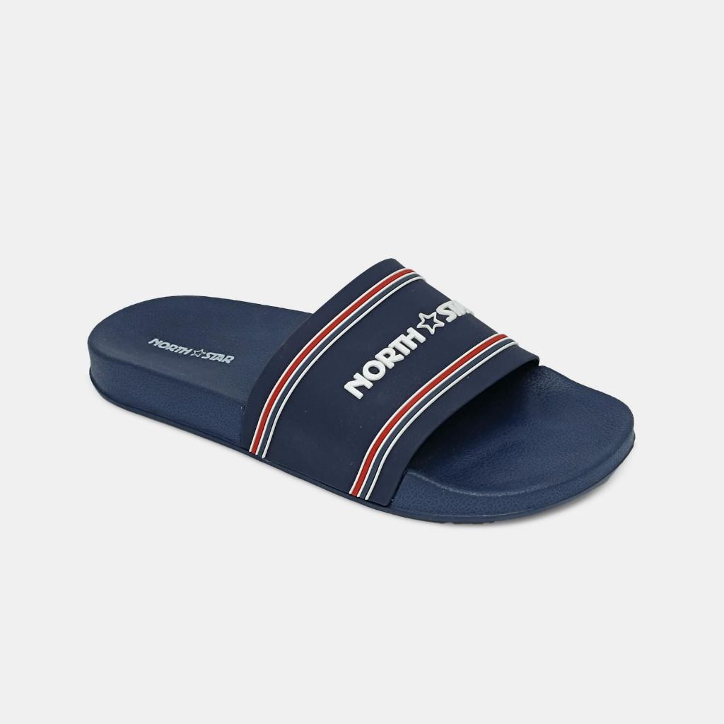 NORTH STAR Mash Rubber Slide Sandal Pria Navy