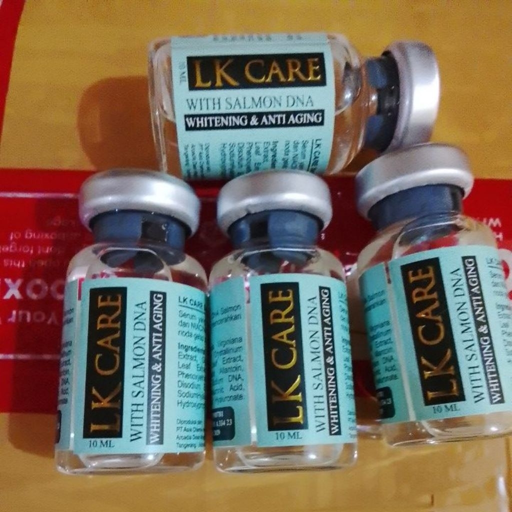 ECERAN LK CARE WITH SALMON DNA SERUM BOOSTER PREMIUM DNA SALMON ECERAN LK CARE WHITENING DAN ANTI AG