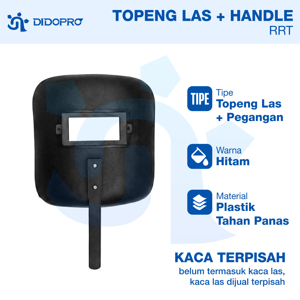 Kedok Las / Helm Las / Topeng Las Pegang / Topeng Las + Pegangan