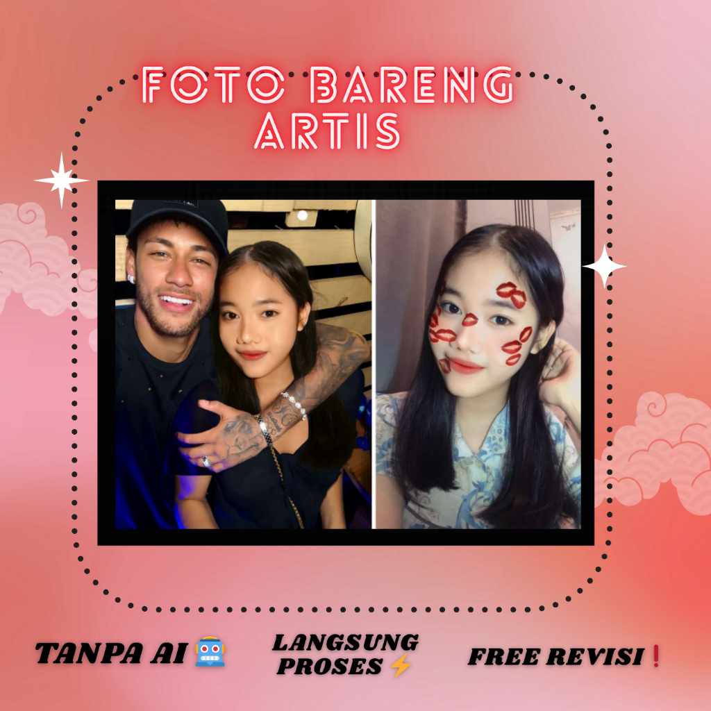 (PREMIUM) PROFESIONAL EDIT FOTO BARENG ARTIS/FOTO EDIT PRO/RESTORASI FOTO/FOTO Bareng IDOLA/FOTO BAR