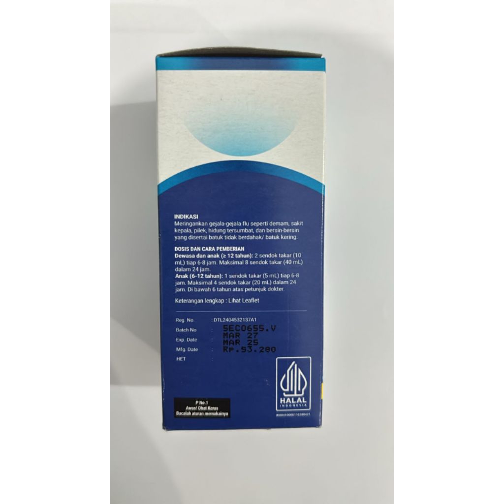 Paratusin Sirup DMP 60Ml & Tablet DMP