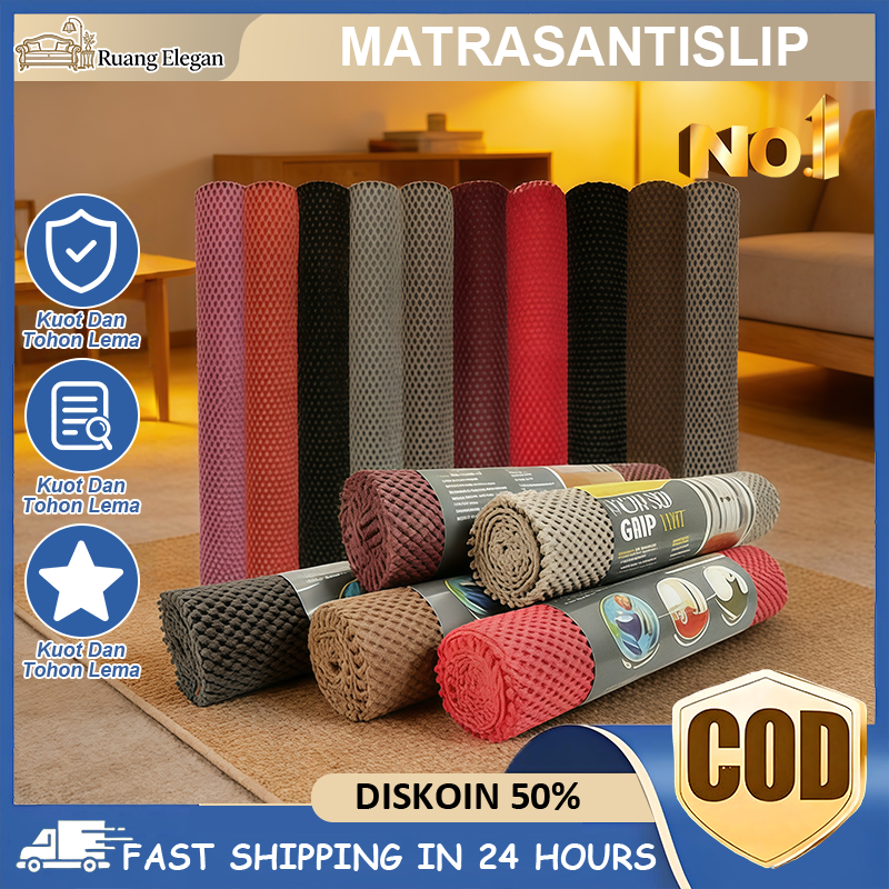 Alas Anti Slip Mobil Dashboard Multifungsi 150x30 cm Import Tanpa Lem Tidak Meninggalkan Bekas Anti 