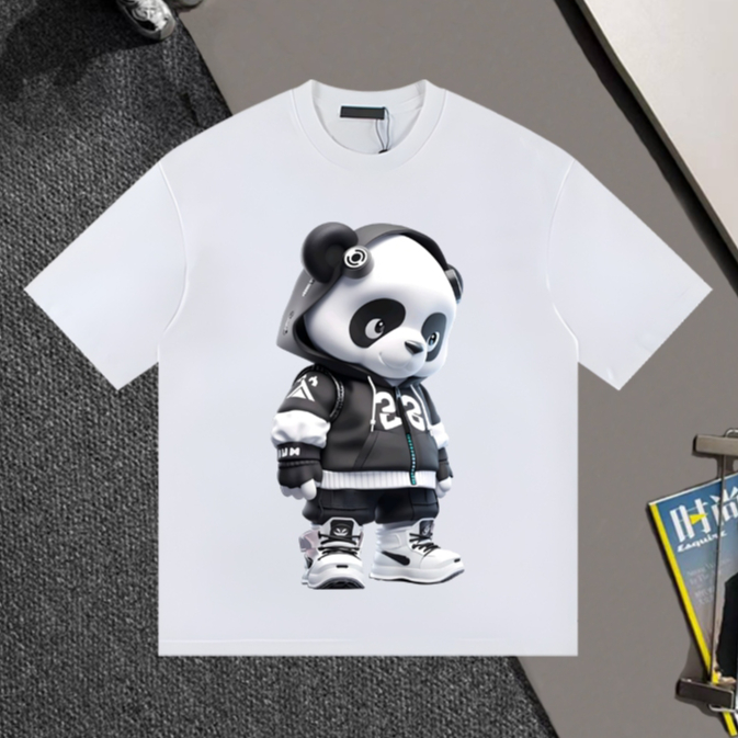 ISANNY PANDA 23 LOGO T-SHIRT UNISEX OVERSIZE