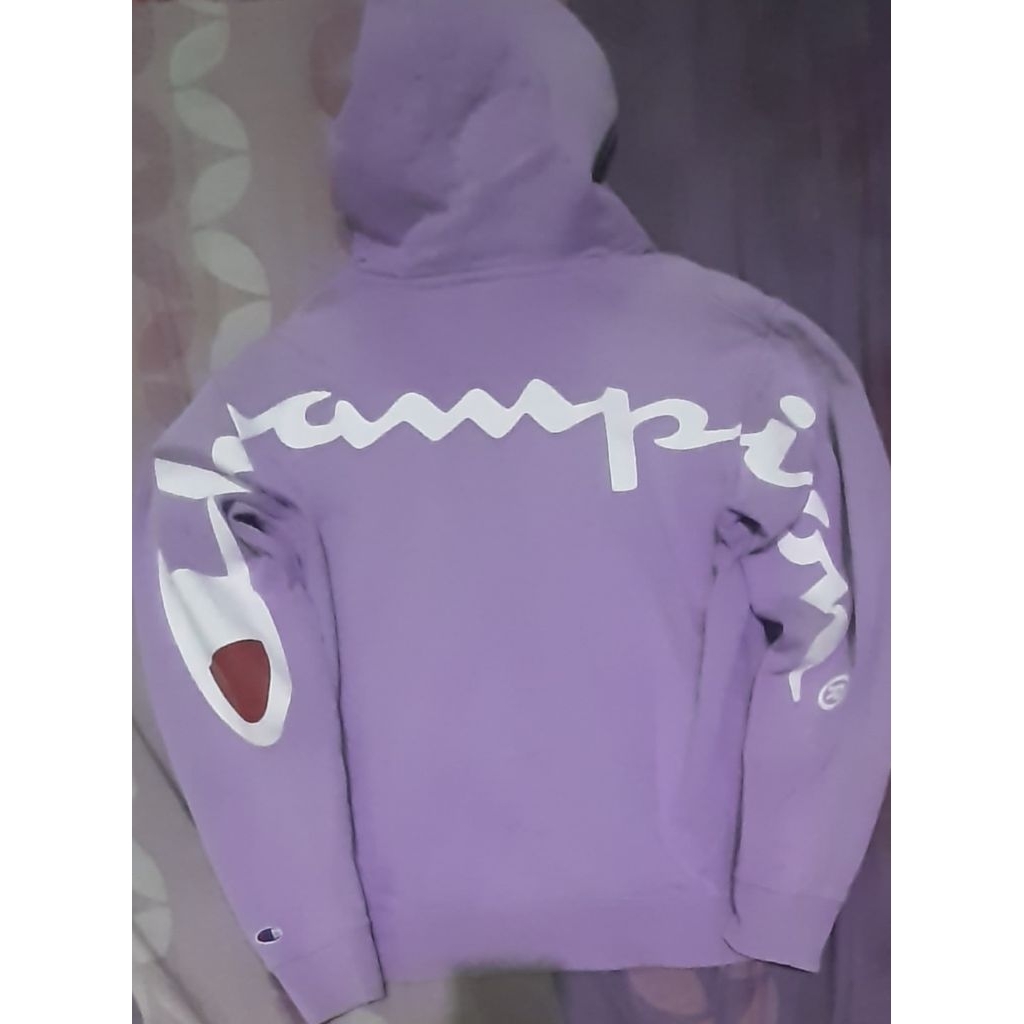 Hoodie champion x supreme