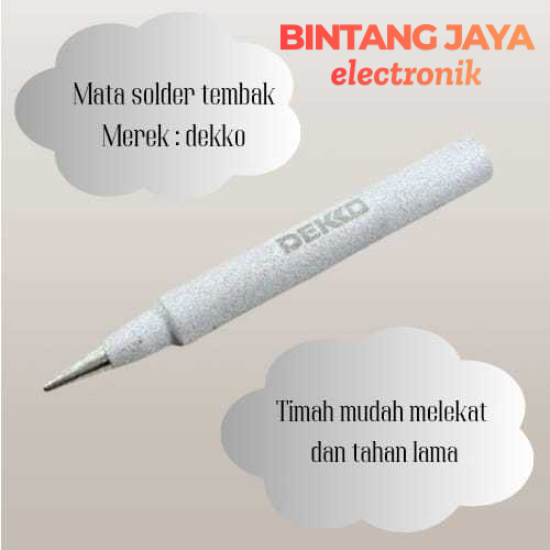DEKKO MATA SOLDER DQ77N / SOLDERING TIP DQ77N ORIGINAL