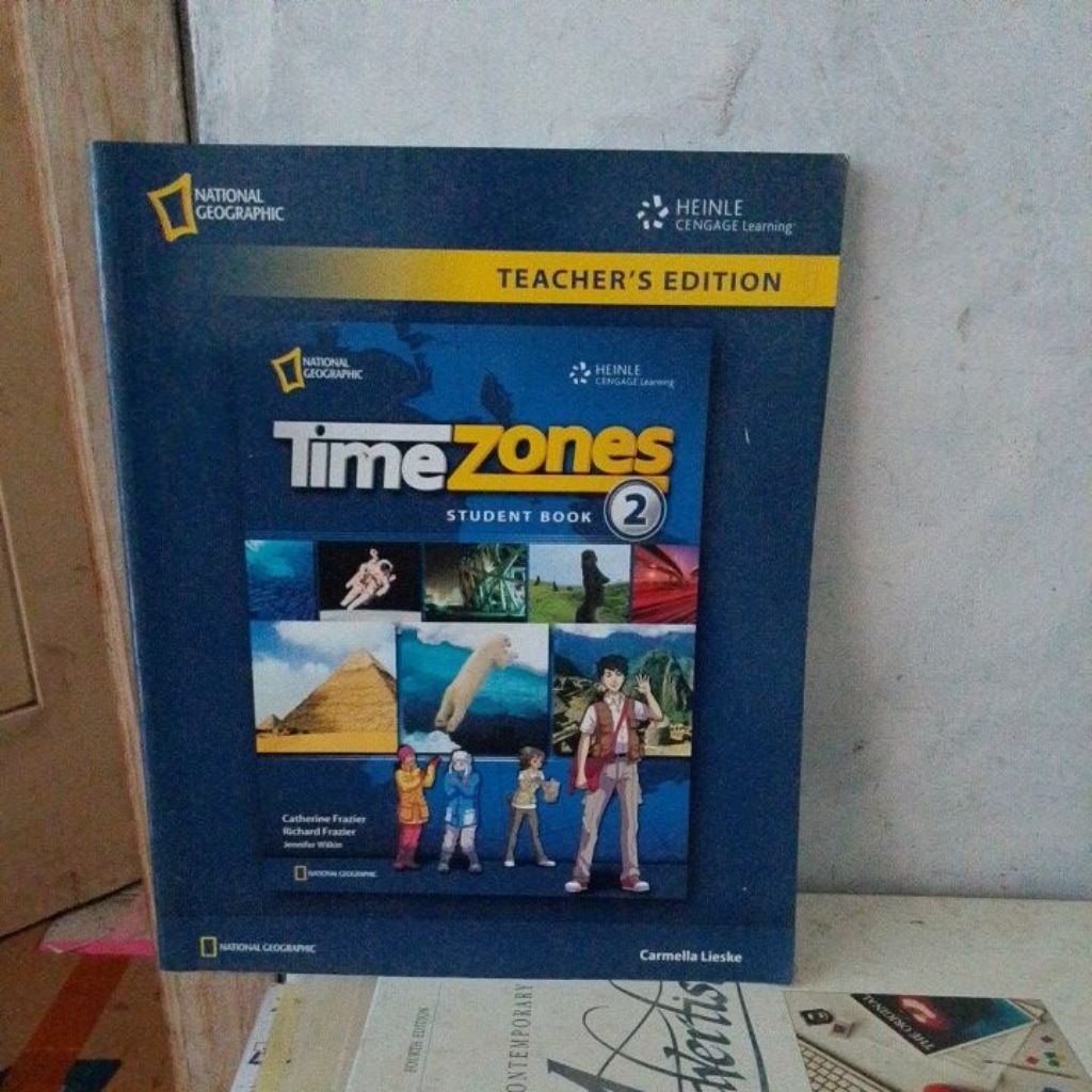 buku import national geographic Time zones student book 2