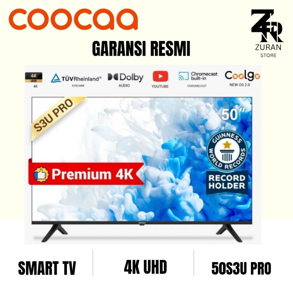 COOCAA 50S3U PRO SMART TV 50 inch