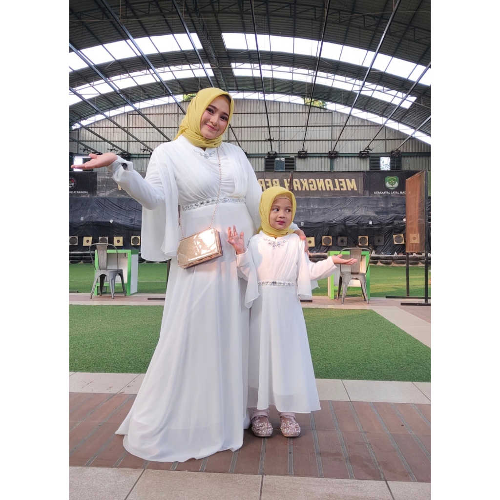 Preloved gamis putih