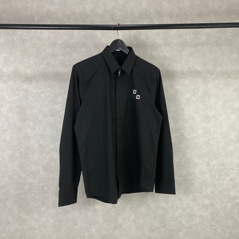 Kemeja Pria Lengan Panjang Text Printed Kemeja Lengan Panjang Pria