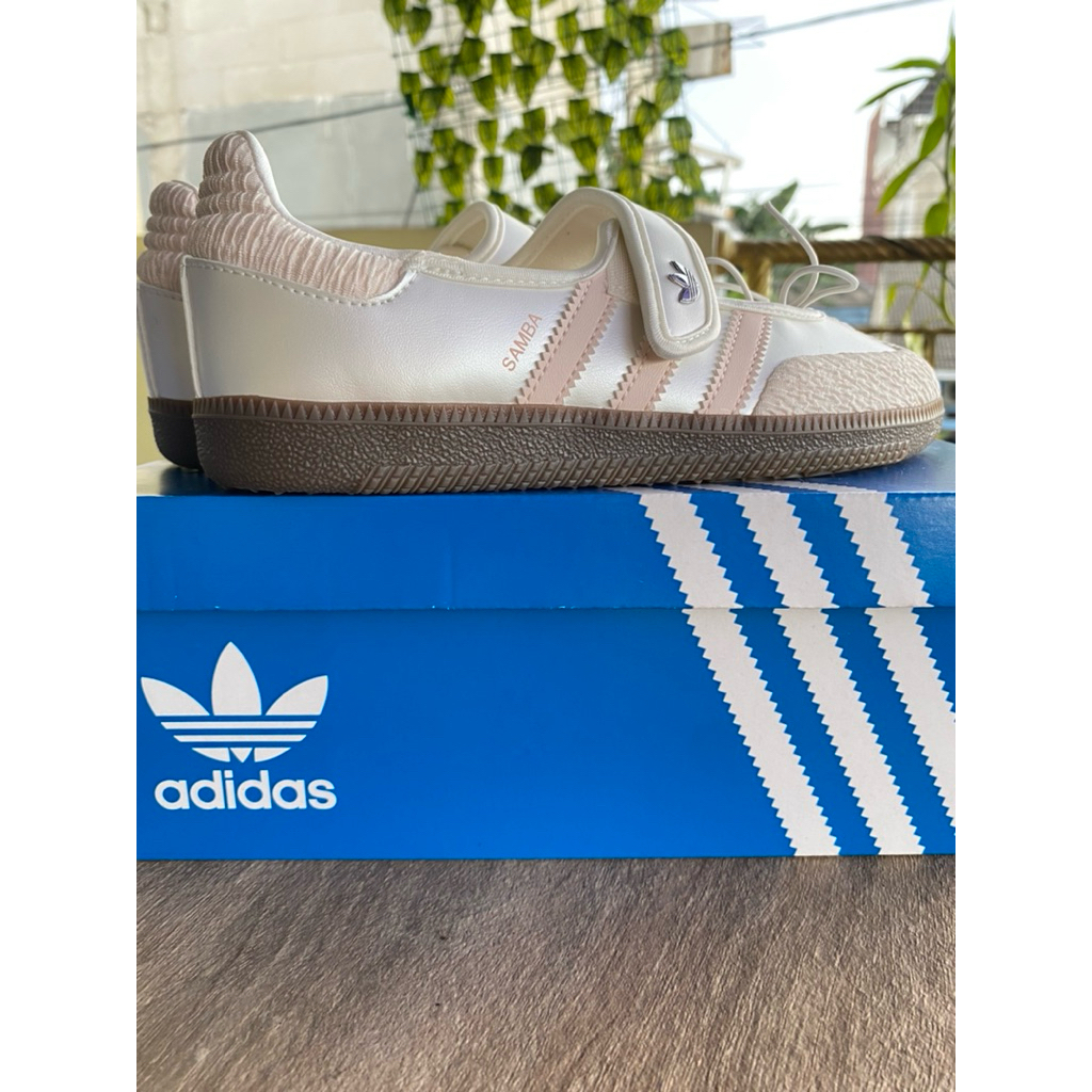 Adidas Samba Jane Cloud White Pink Original