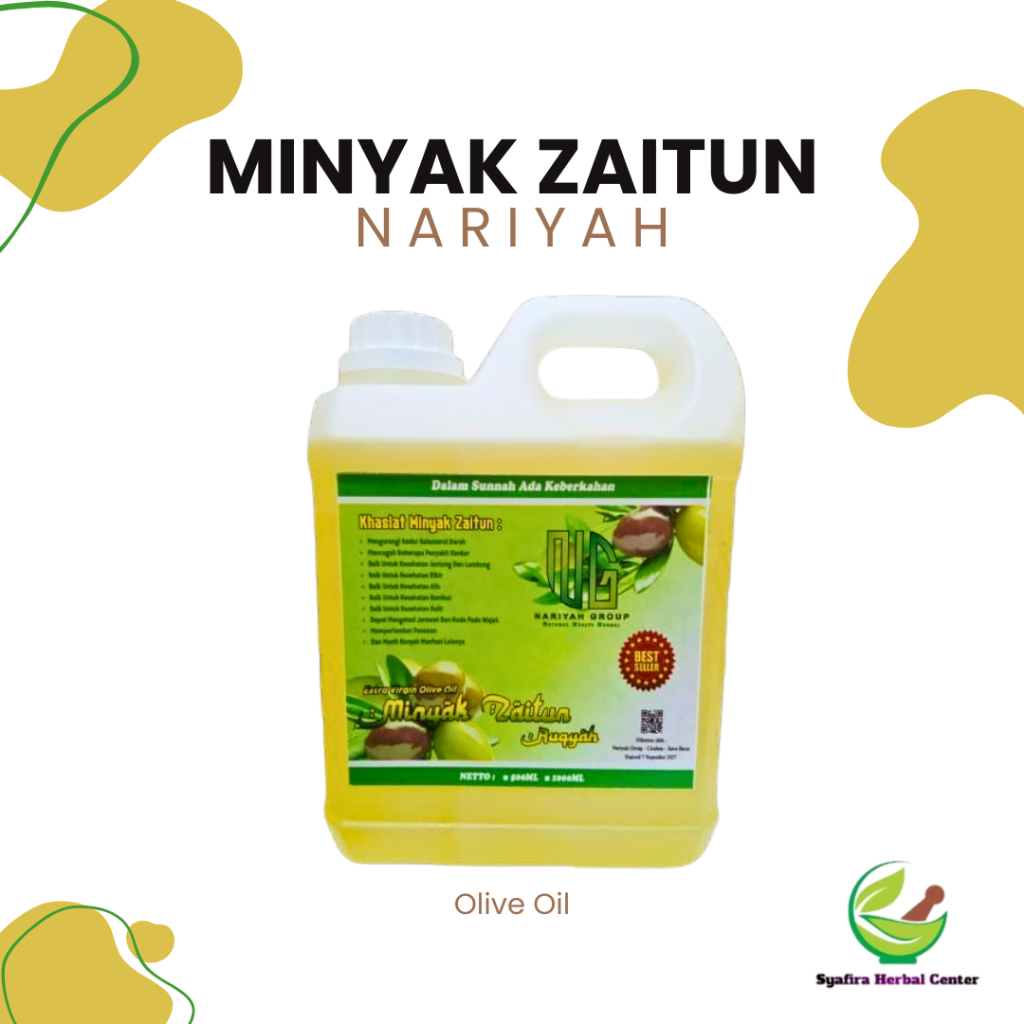 Extra Virgin Olive Oil Nariyah 1 Liter – Premium Quality Extra Virgin Oil