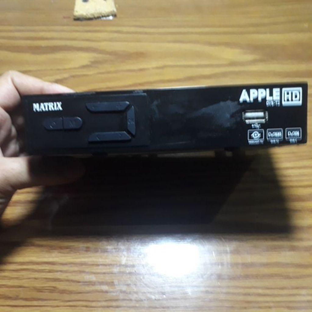 STB DVB-T2 Matrix Apple HD Matot / Rusak