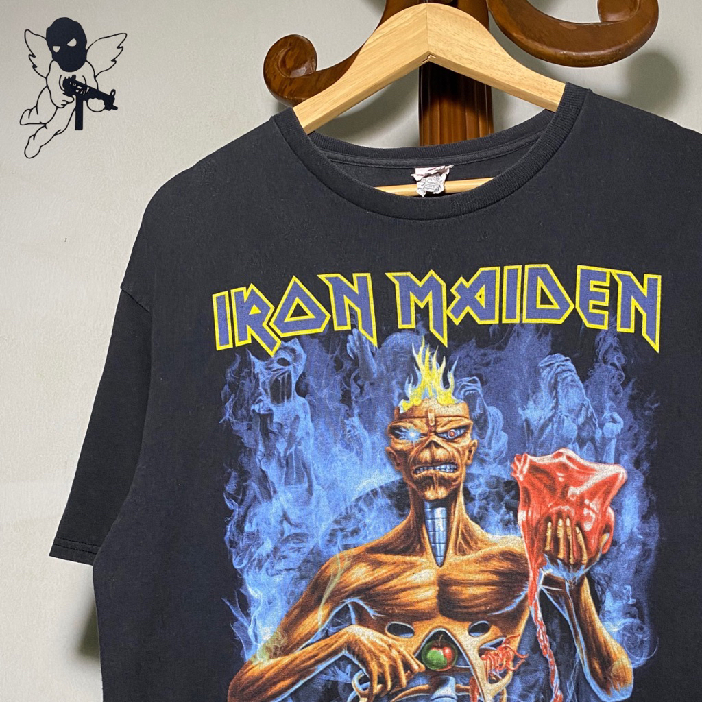 Original 2012 “Seventh Son/Maiden England” promo tour by Iron Maiden vintage tshirt