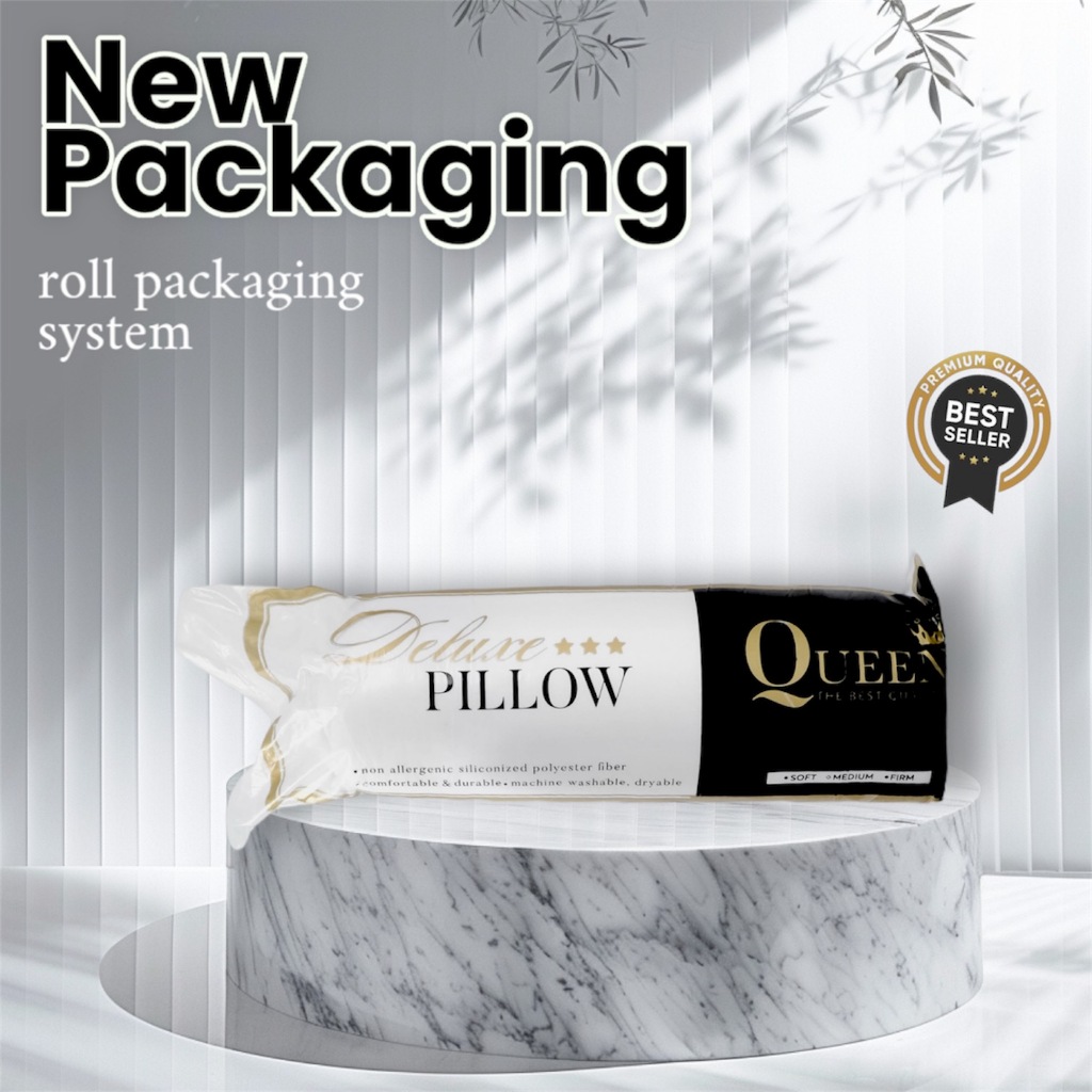MEDIUM FIRM - BANTAL / GULING TIDUR / PUTIH HOTEL PREMIUM - HIGH QUALITY SILICONE SAGALAYA