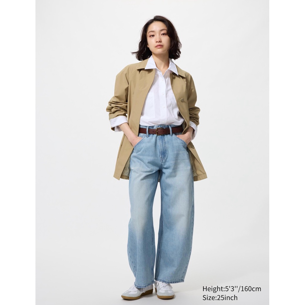 Uniqlo Baggy curve jeans (Barrel leg jeans)