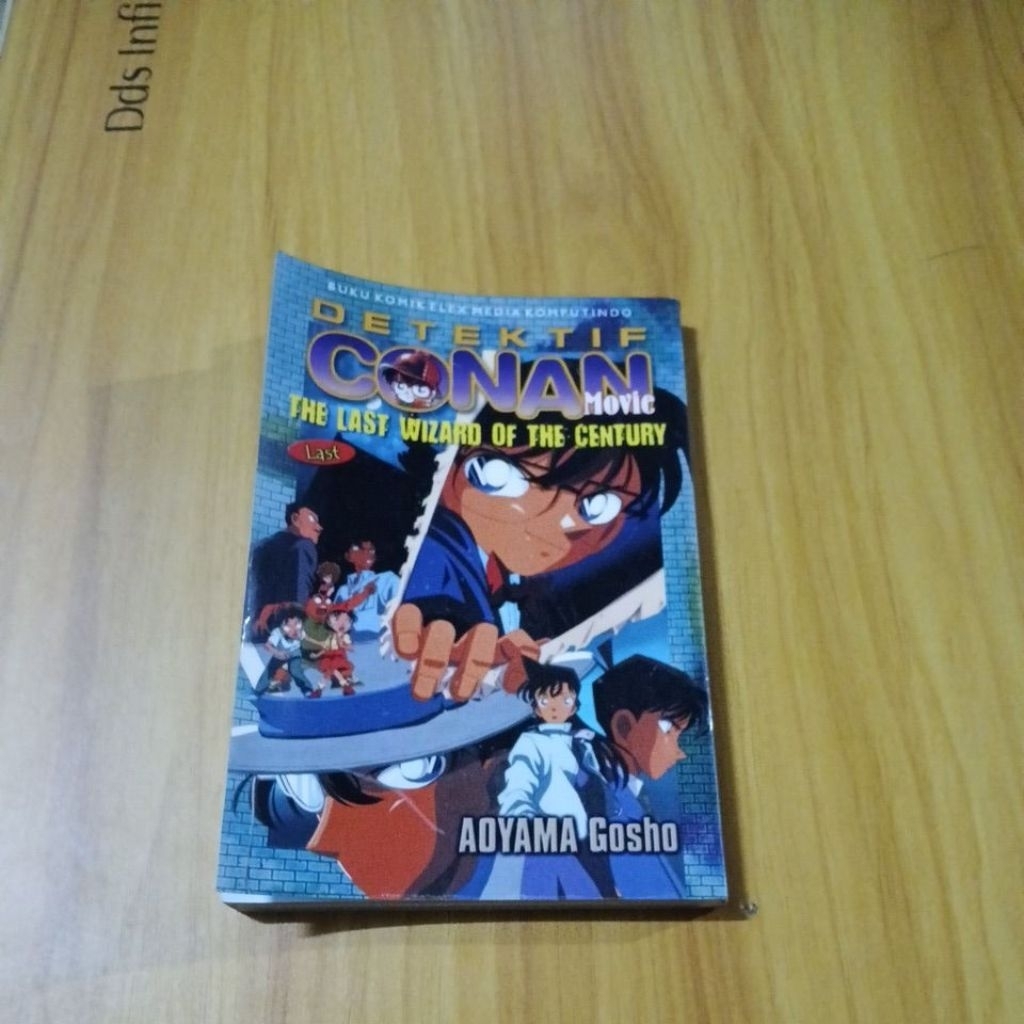 Komik detektif conan Movie The last wizard of the century last