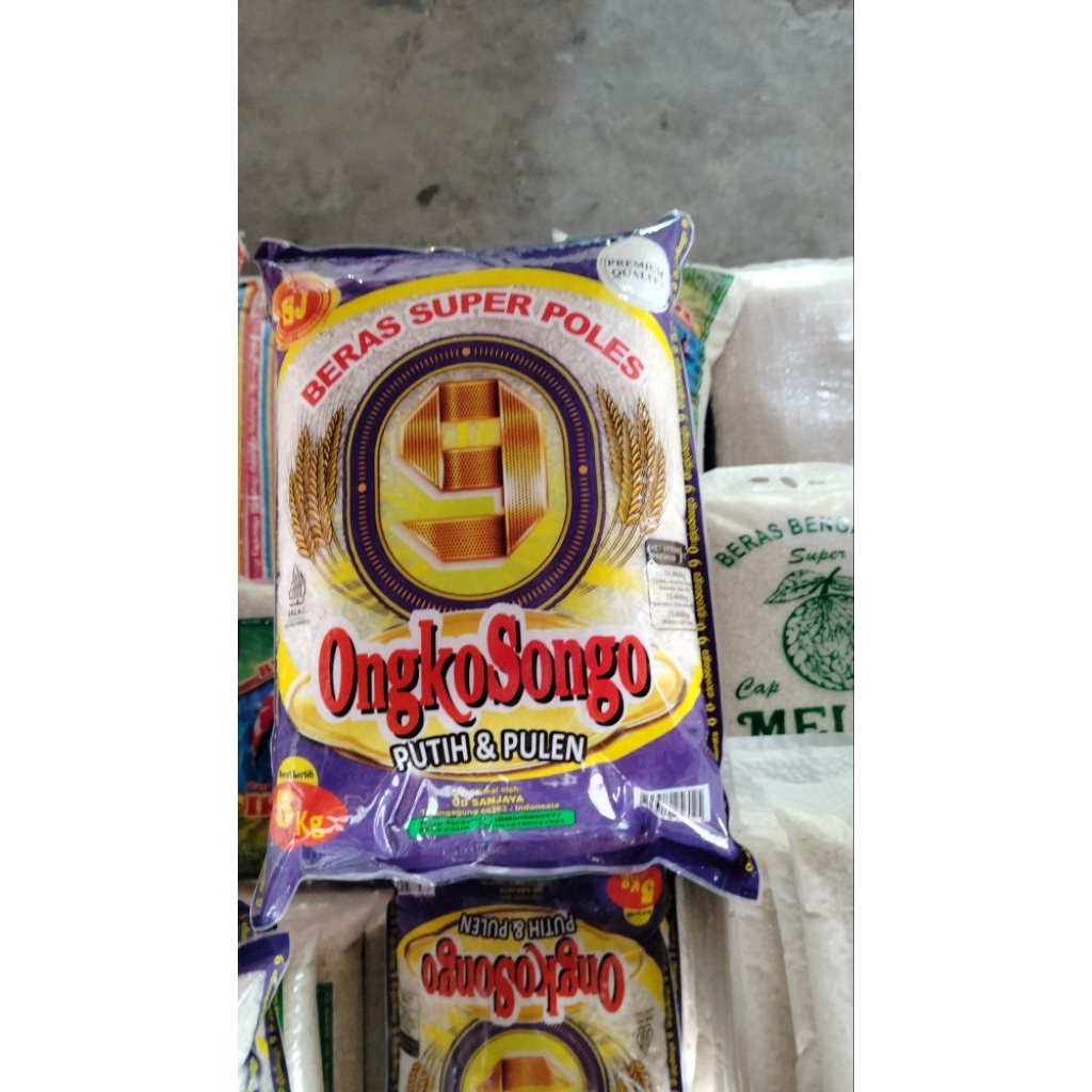 Beras ongko songo 5kg