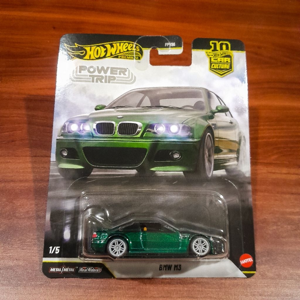 HOT WHEELS PREMIUM BMW M3 - Green
