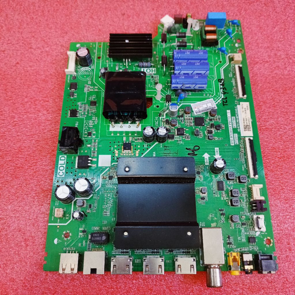 MB TCL 43A8 - MAINBOARD TV TCL 43A8 - MOBO TV TCL 43A8 - MOTHERBOARD TV TCL 43A8.