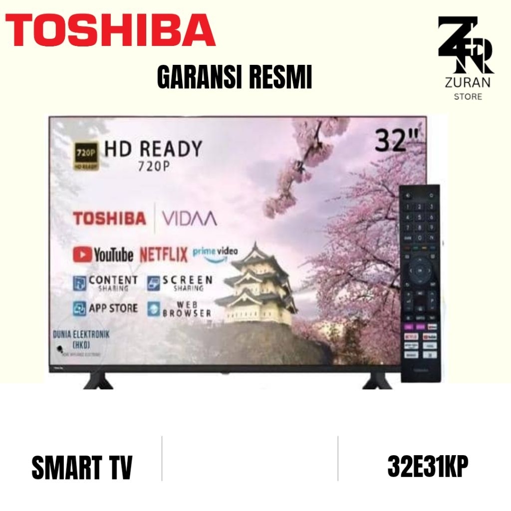TOSHIBA 32E31 / 32E31KP SMART TV HD READY 32 inch