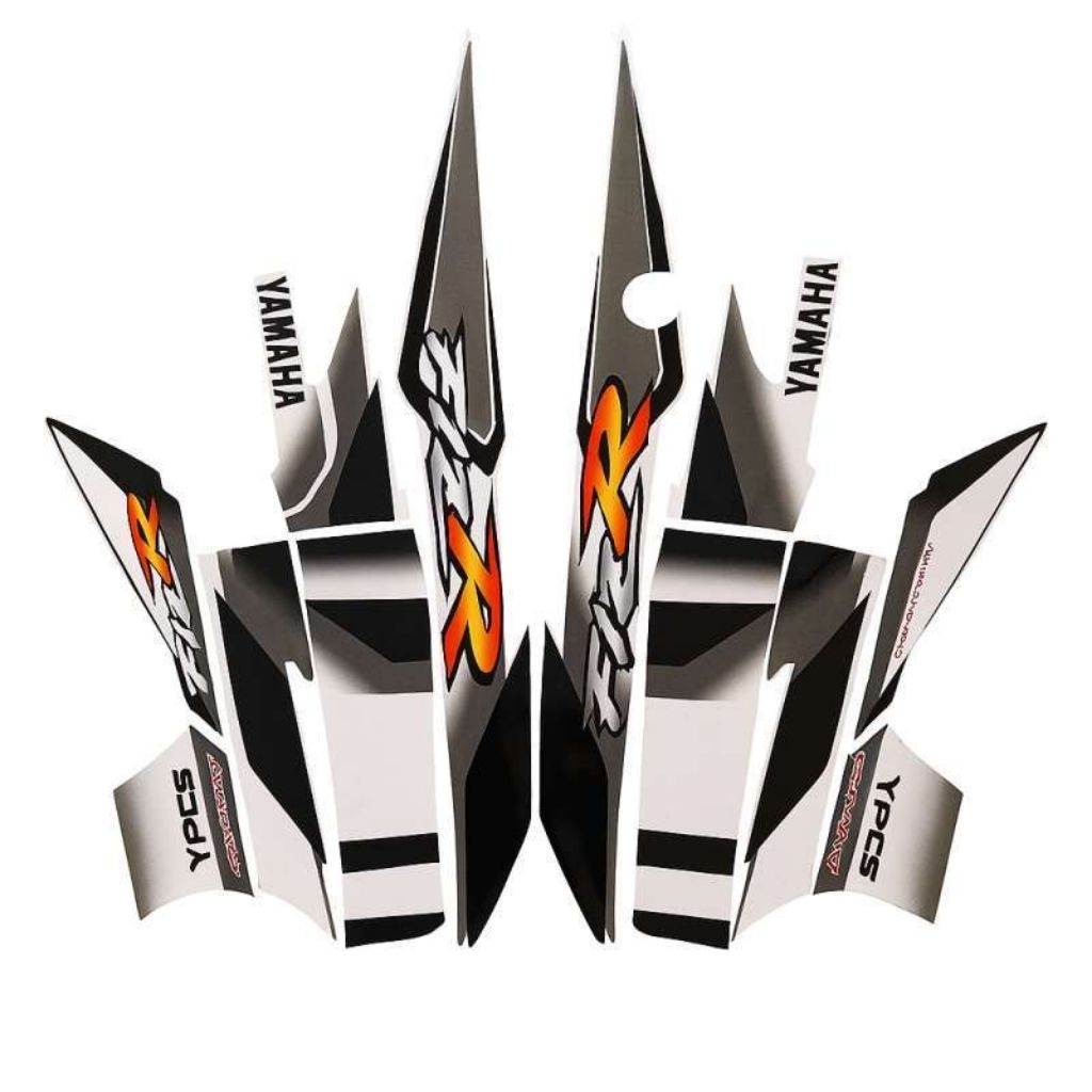 Striping stiker body motor yamaha fiz R f1zr 2002 stiker list bodi fiz r tahun 2002