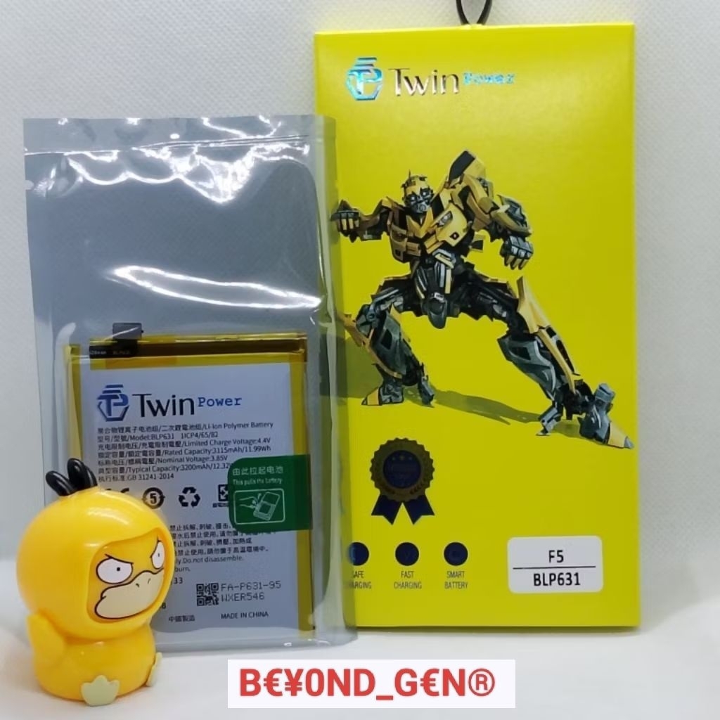 BATERAI OPPO BLP 631 UK.OPPO F5/OPPO F3/OPPO F5 PLUS TWIN POWER ORIGINAL 100%