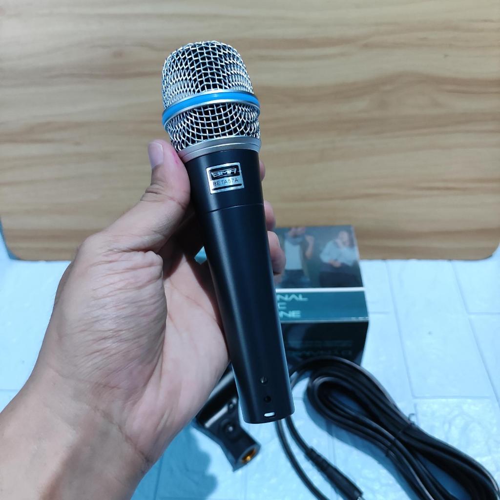 Mic Dynamic BMA Beta57A Beta 57A Beta57 A Original Beta 57 A Microphone Instrument Mic Tak Tung Kend