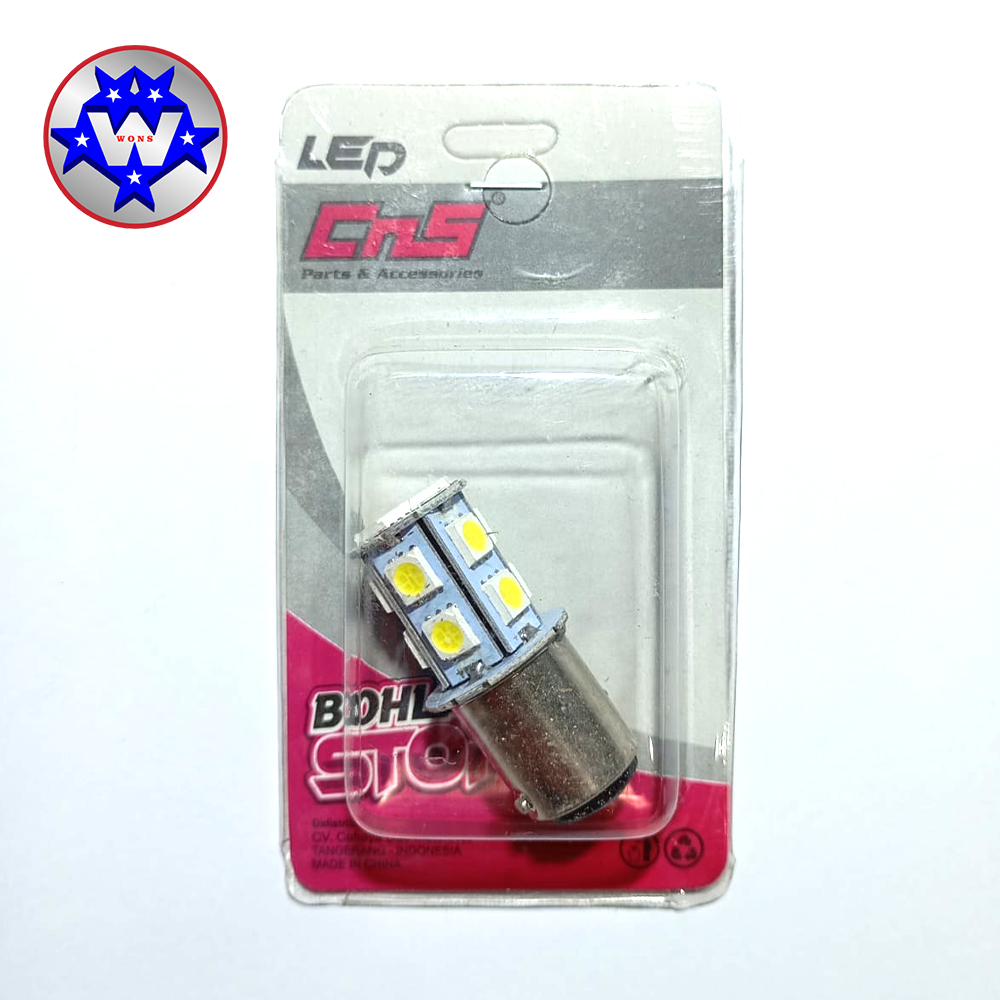Lampu Stop LED Putih Motor Matic Bekel Motor Bebek Tanpa Kipas Baru Grosir